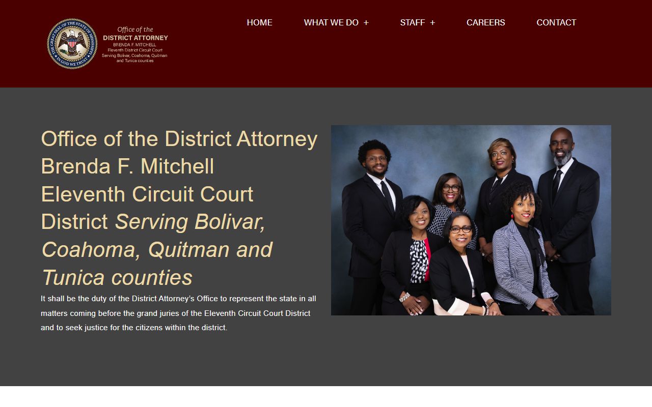 Bolivar County criminal court records Eleventh Circuit District Attorney site